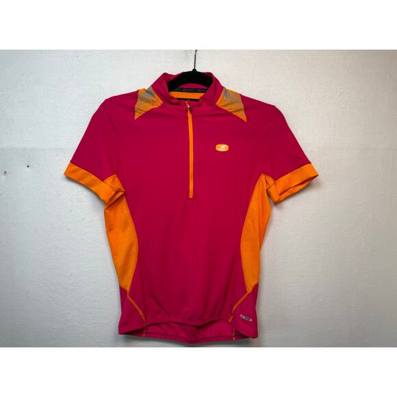 Sugoi Women's Neo Pro Cycling Jersey, Hot Pink/Orange, Size Small - Picture 2 of 7